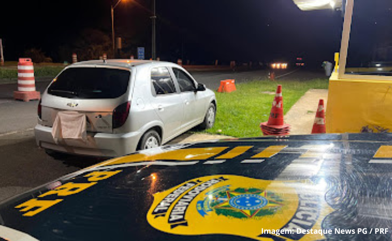 PRF apreende cerca de 4000 maços de cigarros estrangeiros em Guarapuava