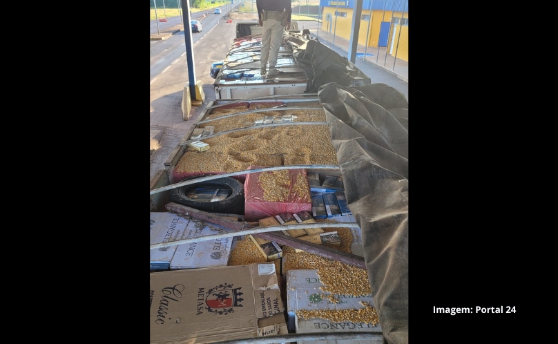 Prejuízo de aproximadamente R$1.050.000,00 aos contrabandistas.