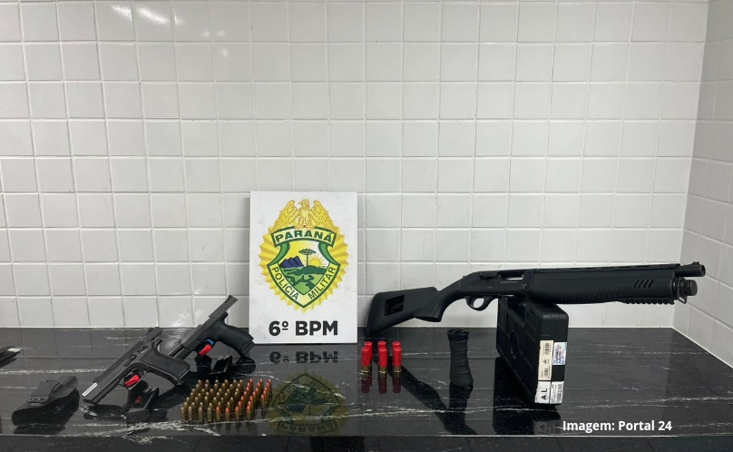 Apreensão de Armas e Drogas em Operação Policial no Centro de Cascavel