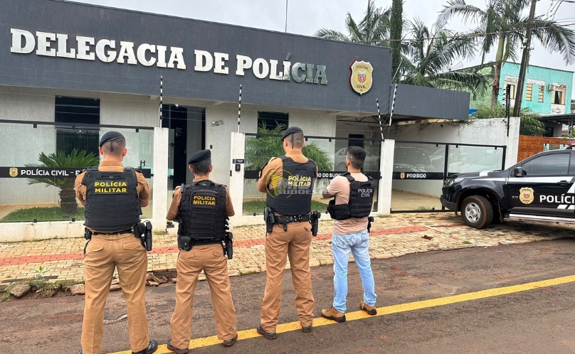 Operação Policial em Pranchita: cumprimento de mandato de busca e apreensão