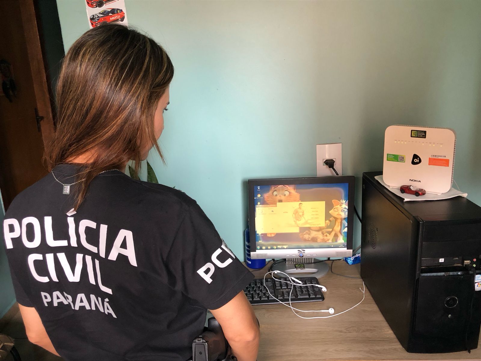 PCPR prende suspeito por criar redes sociais com ameaças de ataque contra CMEI em Apucarana