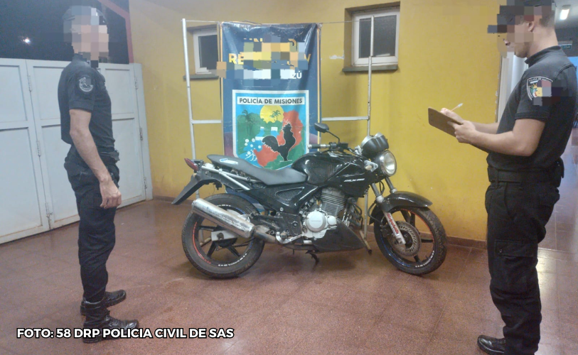 Moto Roubada em Santo Antônio do Sudoeste é Recuperada na Argentina