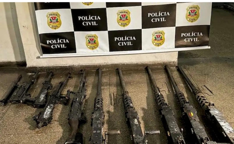Militares e civis são denunciados por furto de metralhadoras
