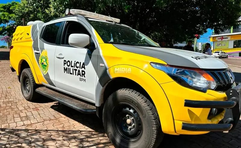 Durante abordagem de rotina masculino é preso pela PM