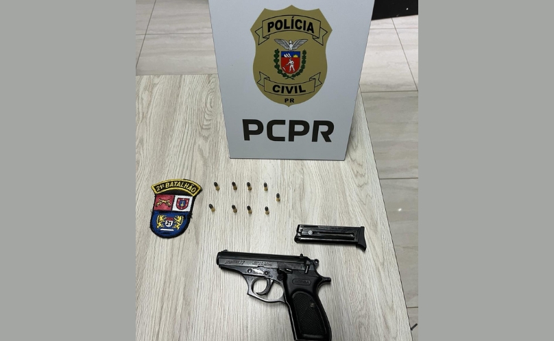 SAS: PMPR e PCPR prenderam suspeito de homicídio