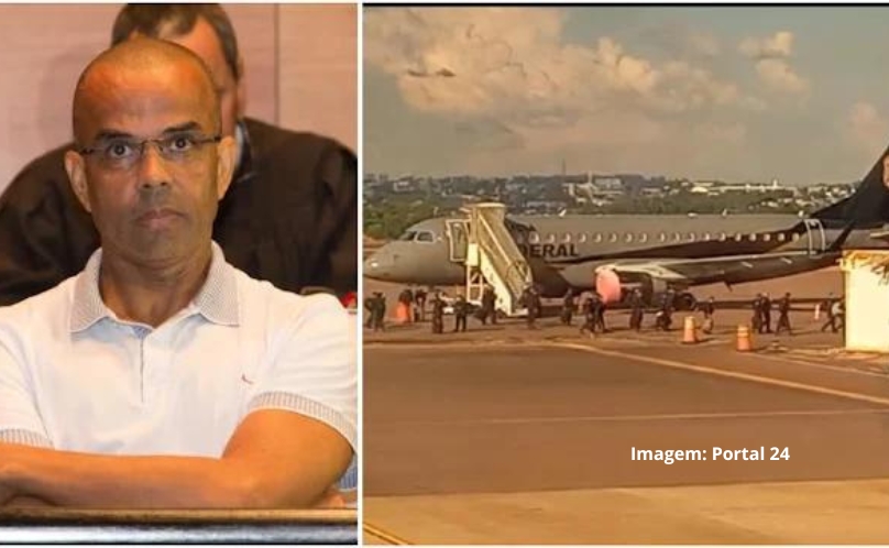 Fernandinho Beira Mar estava entre os 24 detentos escoltados pela Polícia Penal Federal