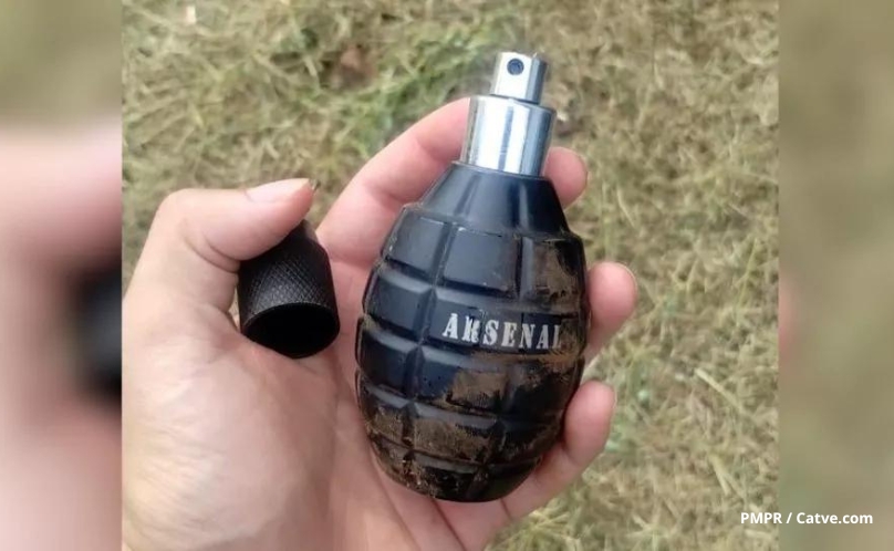 Perfume em formato de granada mobiliza polícia no Paraná