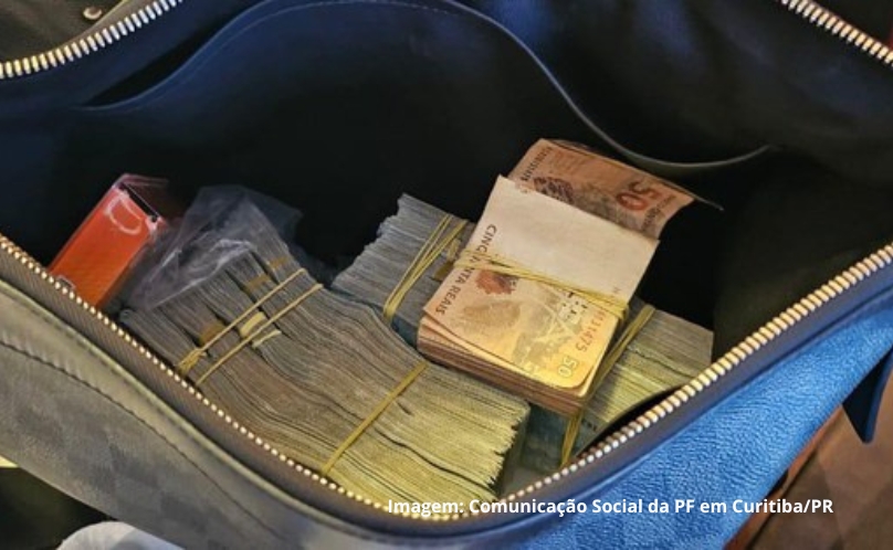 PF faz operação contra lavagem de dinheiro do tráfico de drogas