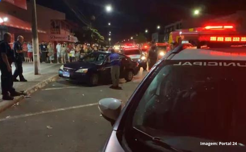 Execução a tiros em Foz Do Iguaçu Vítima fatal e feminina ferida em atentado