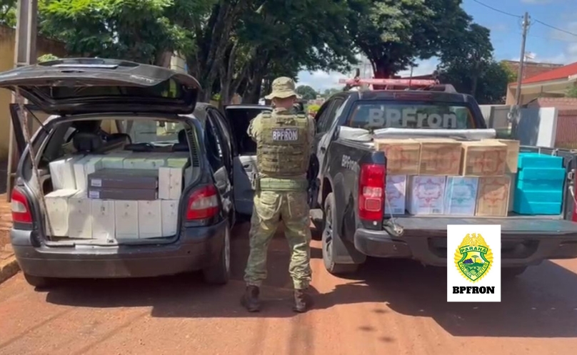 BPFRON estoura depósito de bebidas estrangeiras em Juranda