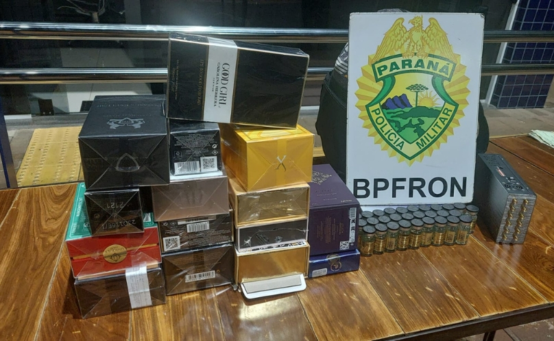 BPFRON apreende anabolizantes em Santa Terezinha de Itaipu