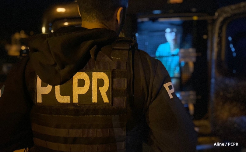 PCPR prende masculino por tráfico de drogas em Almirante Tamandaré