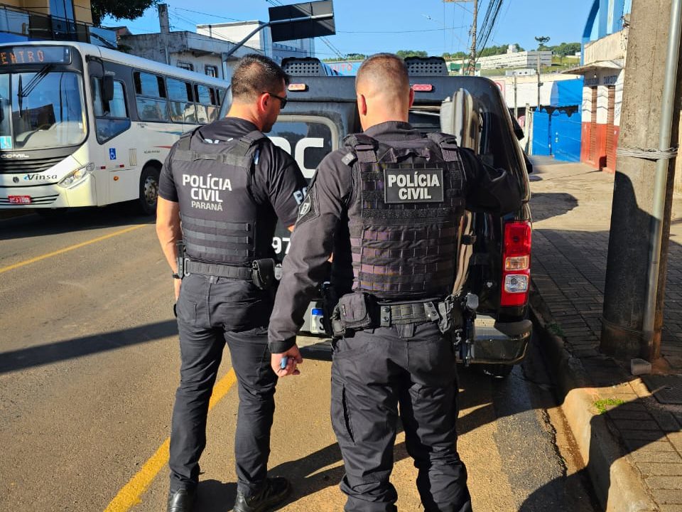 PCPR elucida homicídios em menos de 24 horas após o crime em Telêmaco Borba