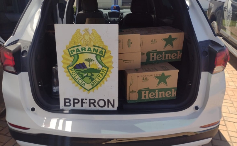 SAS: BPFRON apreende veículo carregado