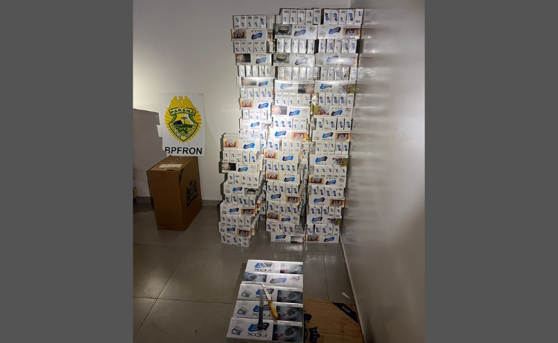BPFRON apreende cigarro em Santa Izabel do Oeste
