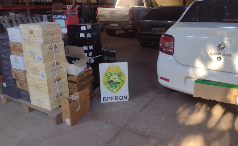 Realeza: BPFRON apreende veículo carregado