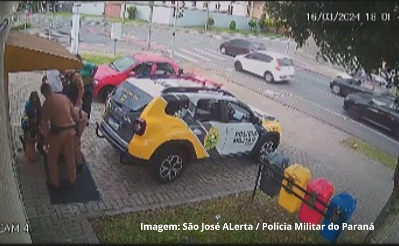Acão rápida de Policiais Militares salva a vida de criança engasgada