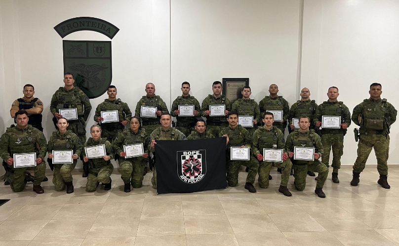 SAS: BPFRON realiza instrução de atualização em Atendimento Pré Hospitalar Policial