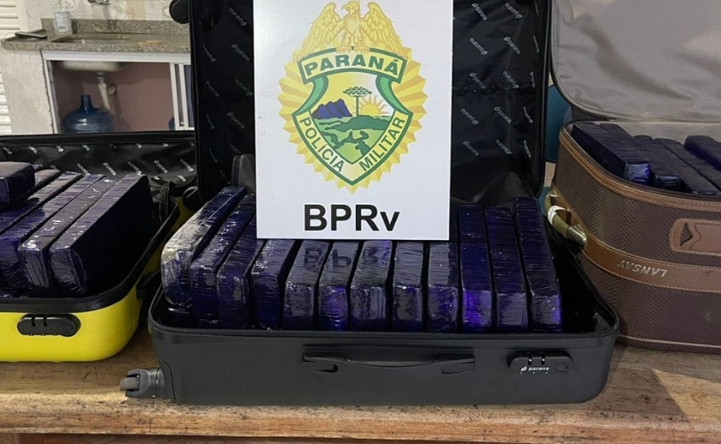 Batalhão de Polícia Rodoviária intercepta carregamento de maconha na PR-323, em Iporã