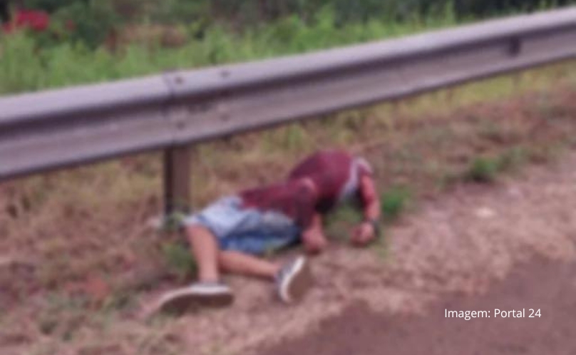 Corpo é encontrado na BR-277 com tiro na nuca próximo a Medianeira