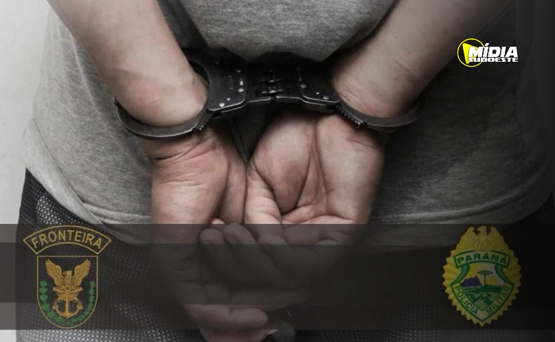 BPFRON cumpre mandado de prisão em Santo Antônio do Sudoeste